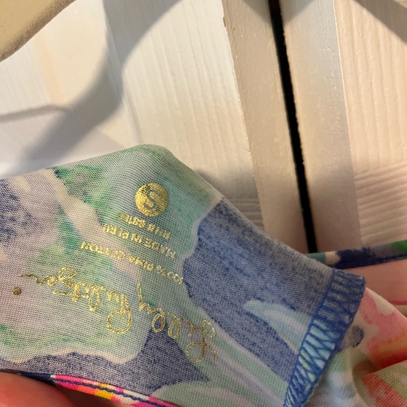 Lilly Pulitzer Knit Cotton Dress Small - Picture 3 of 3